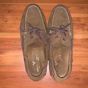 AE Suede Boat Shoes